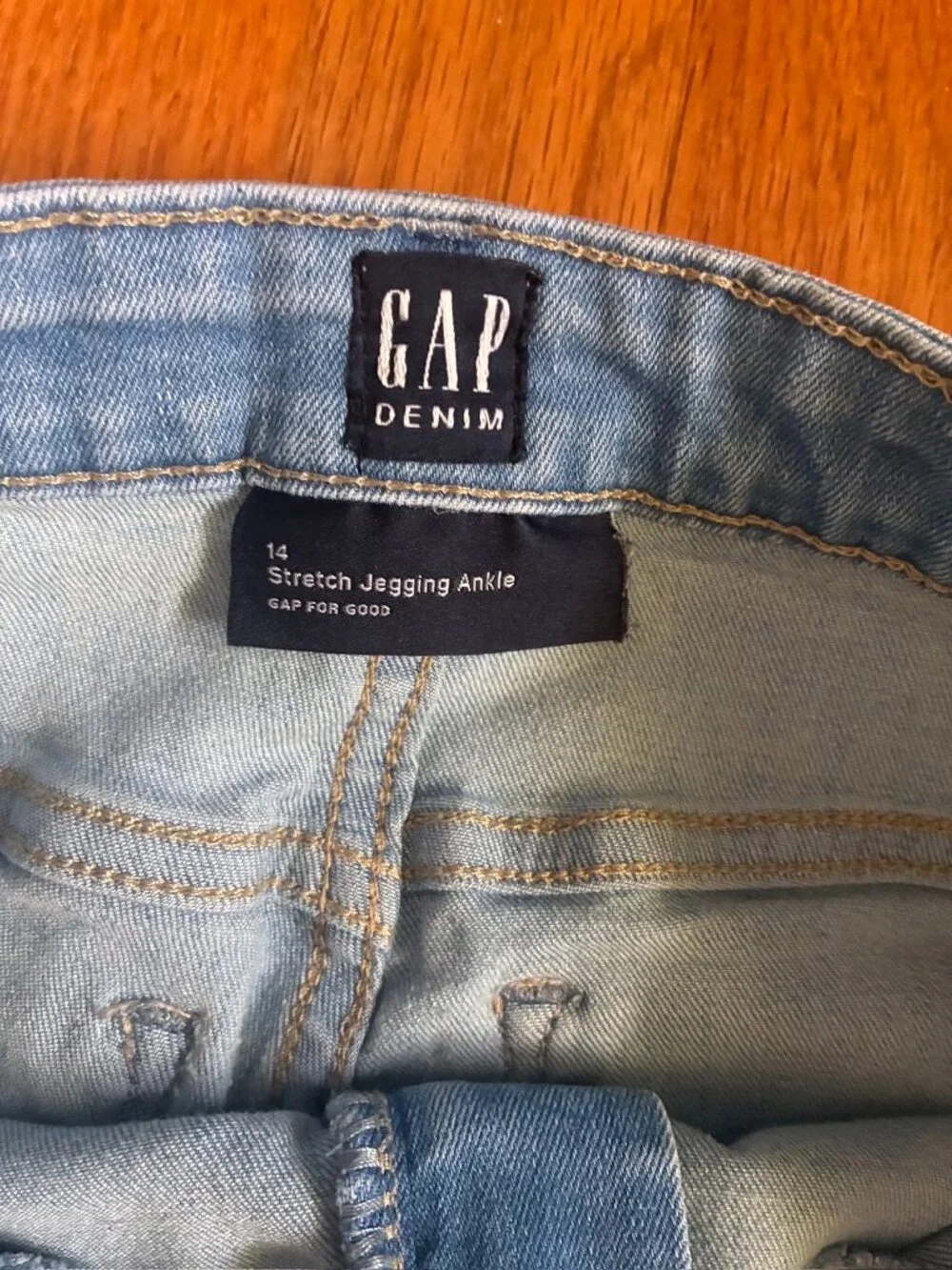 Gap Girls Floral Embroidered Stretch Jegging Ankle Size 14